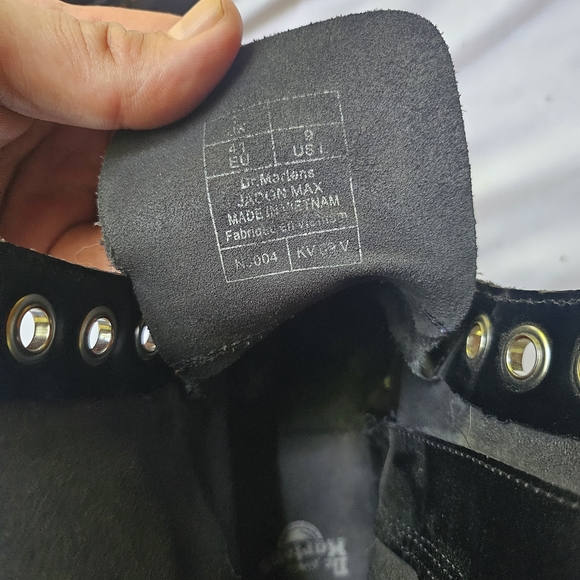 Dr Martens Boots Jadon Max Great Shape Womens 9.5 No Laces Included - Picture 6 of 9